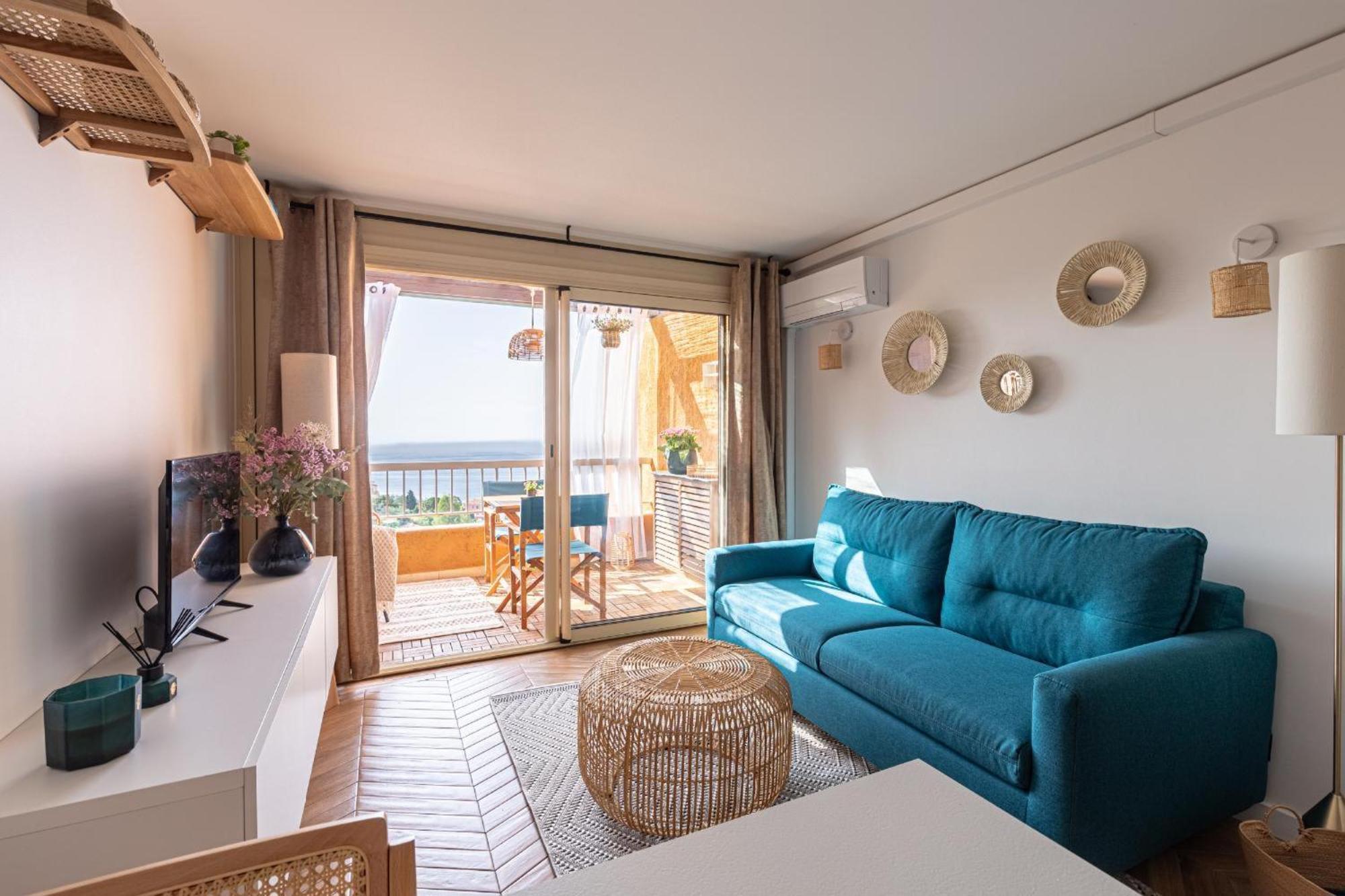 Vue Mer Et Jardin Theoule-sur-Mer Exterior photo