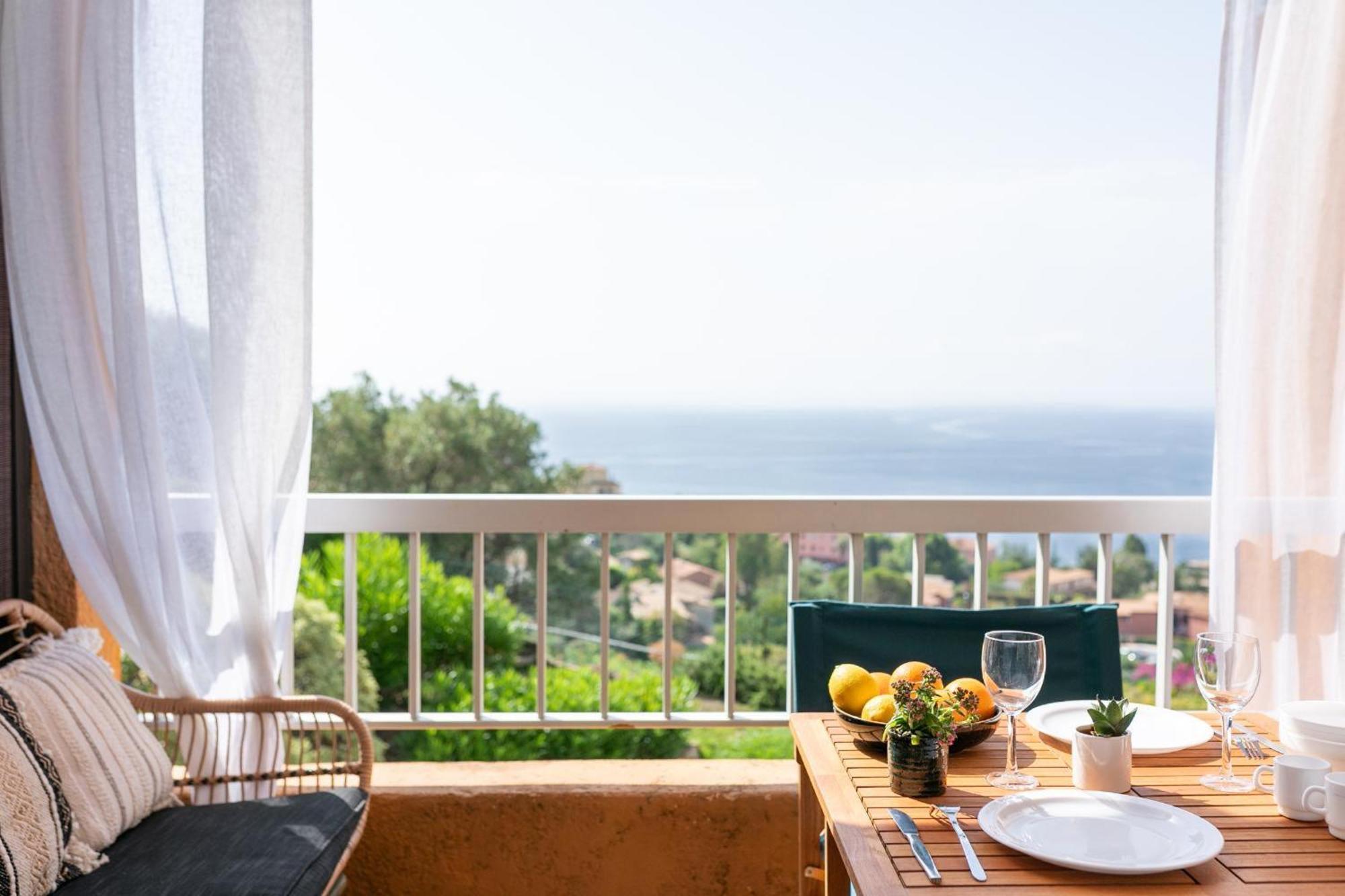 Vue Mer Et Jardin Theoule-sur-Mer Exterior photo