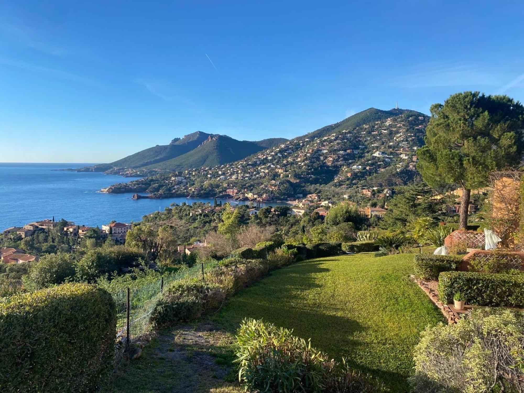 Vue Mer Et Jardin Theoule-sur-Mer Exterior photo